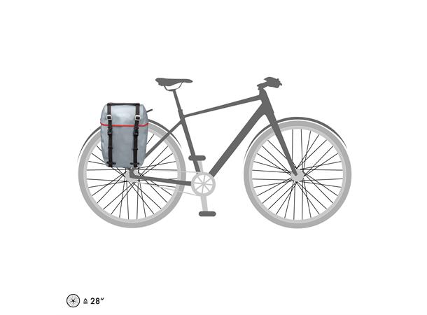 Ortlieb Bike-Packer Original ! alu-grey 20 L QL2.1 