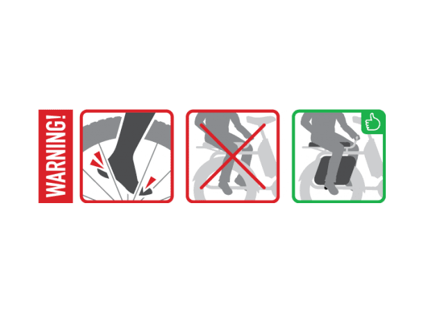 Benno RemiDemi Jump Seat Rear Rack RemiDemi EVO 1+ 
