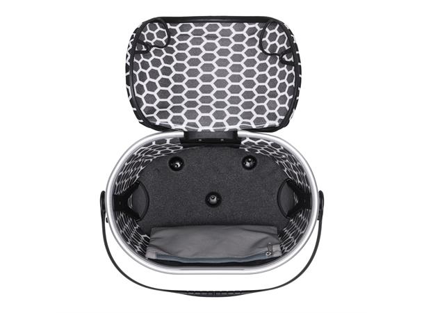 Ortlieb Up-Town Design - Honeycomb ! black - white 17,5 L 