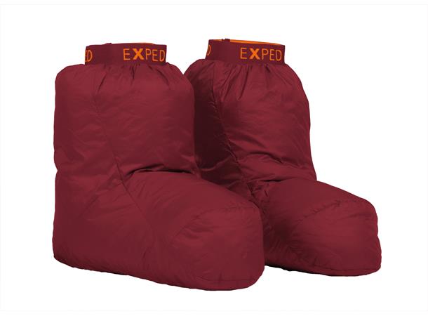 Exped Down Sock burgundy M 