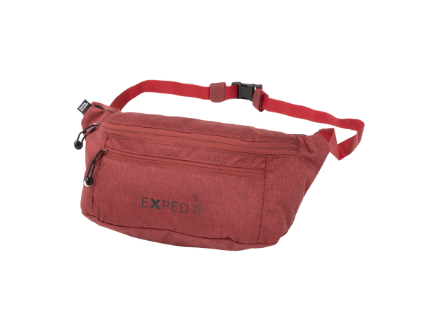 Exped Travel Belt Pouch burgundy melange 3 l 