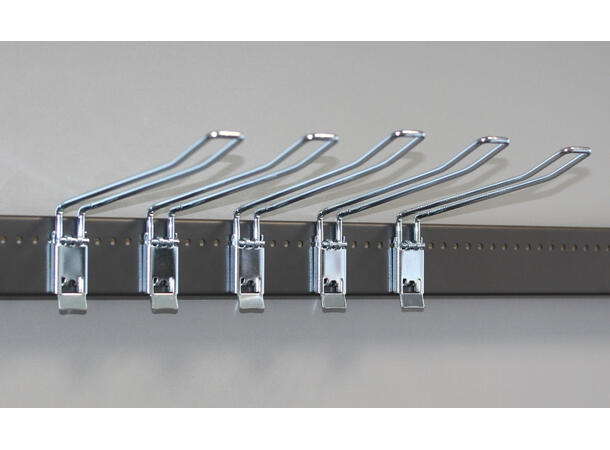 Ortlieb Forked hooks with fixing system (set of 5 pcs) 