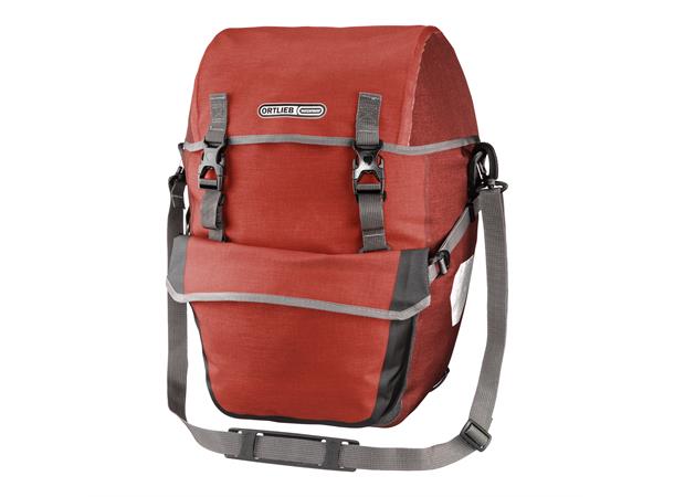 Ortlieb Bike-Packer Plus salsa - dark chili 2x21 L QL2.1 