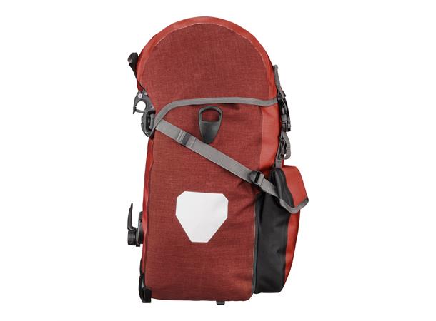 Ortlieb Bike-Packer Plus salsa - dark chili 2x21 L QL2.1 