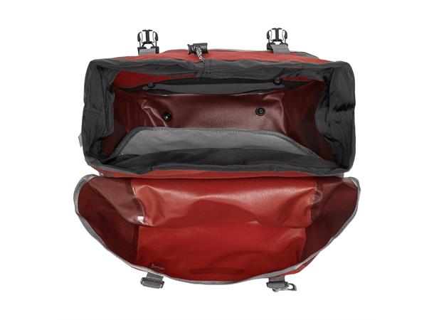 Ortlieb Bike-Packer Plus salsa - dark chili 2x21 L QL2.1 