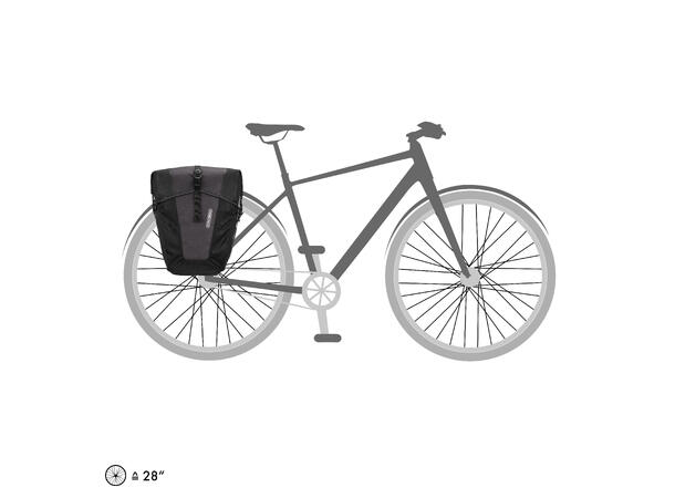 Ortlieb Back-Roller XL Plus granite - black 2x35 L QL2.1 