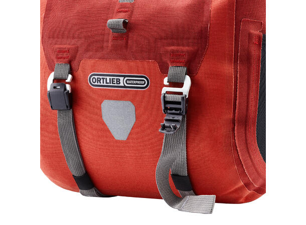 Ortlieb Handlebar-Pack Plus salsa - dark chili 11 L barlock 