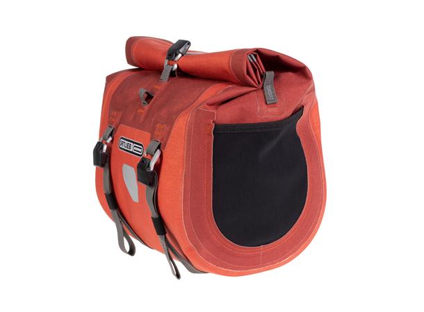 Ortlieb Handlebar-Pack Plus salsa - dark chili 11 L barlock 