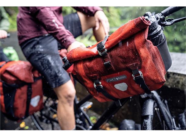 Ortlieb Handlebar-Pack Plus salsa - dark chili 11 L barlock 