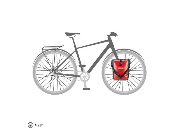 Ortlieb Sport-Roller red - black 2x12,5  L QL2.1 
