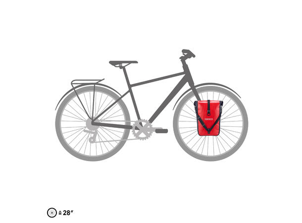 Ortlieb Sport-Roller red - black 2x12,5  L QL2.1 