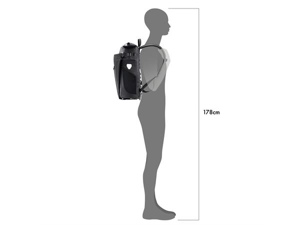 Ortlieb Vario High-Vis black reflective 26 L QL 2.1 