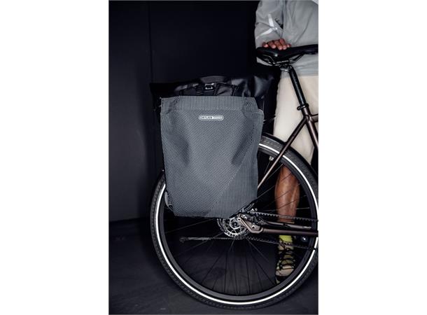 Ortlieb Vario High-Vis black reflective 26 L QL 2.1 