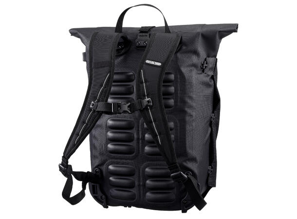 Ortlieb Vario High-Vis black reflective 26 L QL 2.1 