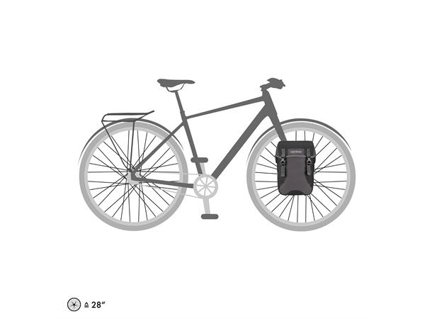 Ortlieb Sport-Packer Plus granite - black 2x15 L QL2.1 