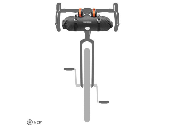 Ortlieb Handlebar-Pack ! black matt 9 L Velcro 