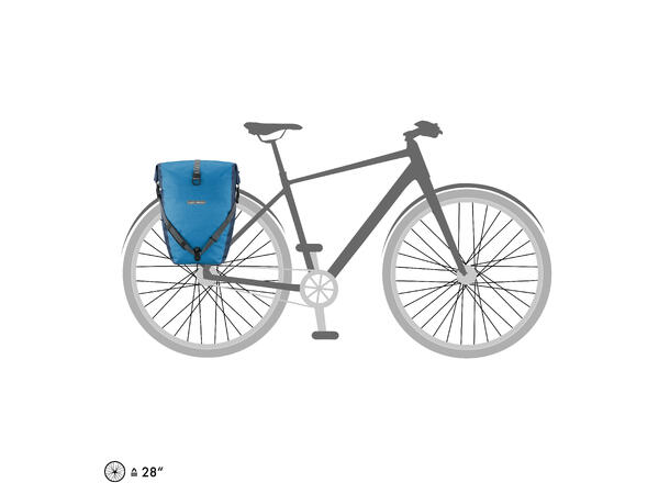 Ortlieb Back-Roller Plus CR dusk blue - denim 2x20 L  QL2.1 