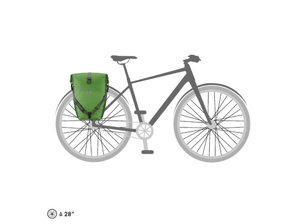Ortlieb Back-Roller Plus CR kiwi - moss green2x20 L  QL2.1 