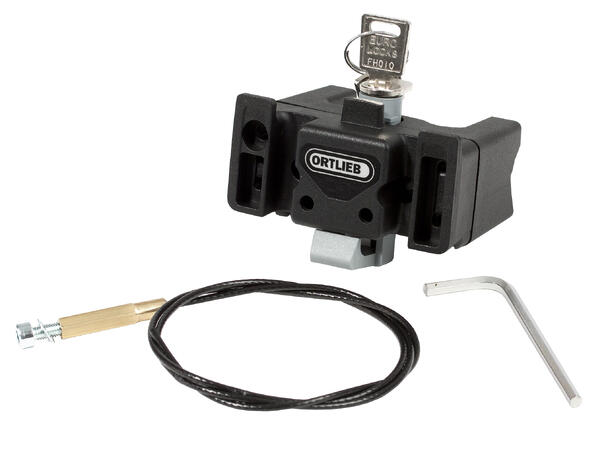 Ortlieb Handlebar Mounting-Set with Lock black 
