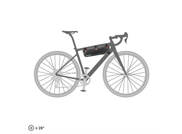 Ortlieb Frame-Pack RC Toptube black matt 3 L Velcro 