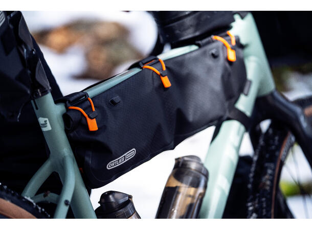 Ortlieb Frame-Pack RC Toptube black matt 4 L Velcro 