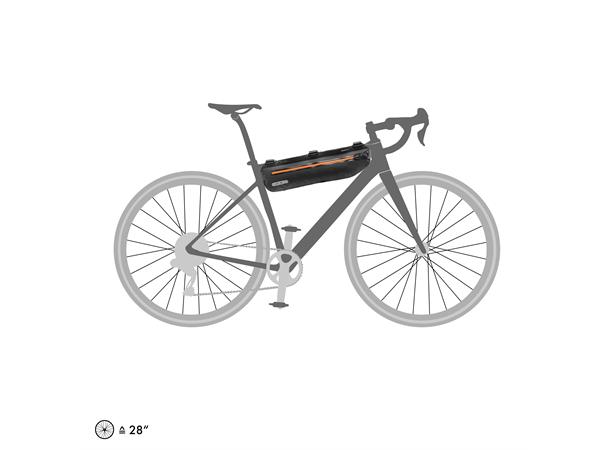 Ortlieb Frame-Pack Toptube black matt 4 L Velcro 