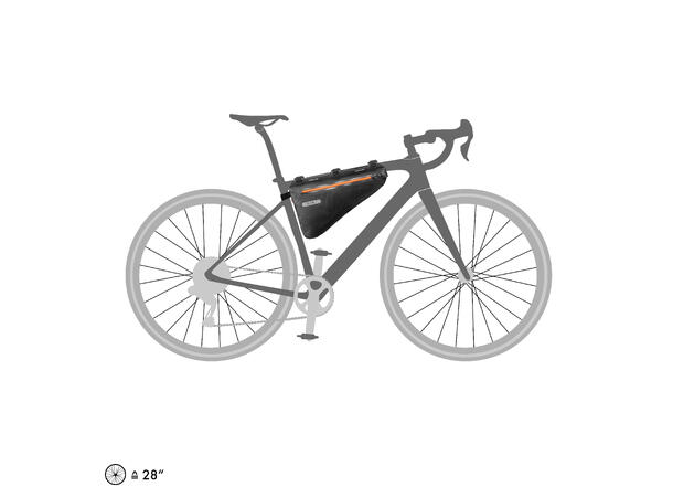 Ortlieb Frame-Pack ! black matt 4 L Velcro 