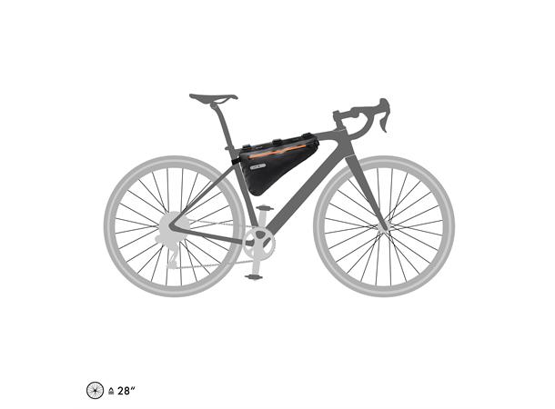 Ortlieb Frame-Pack black matt 4 L Velcro 