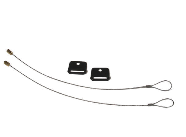 Ortlieb Anti-Theft-Device silver long 