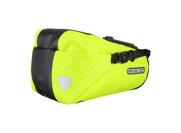 Ortlieb Saddle-Bag High-Vis neon yellow - black 4,1 L Velcro 