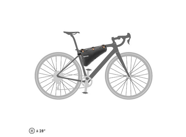 Ortlieb Frame-Pack RC ! black matt 4 L Velcro 