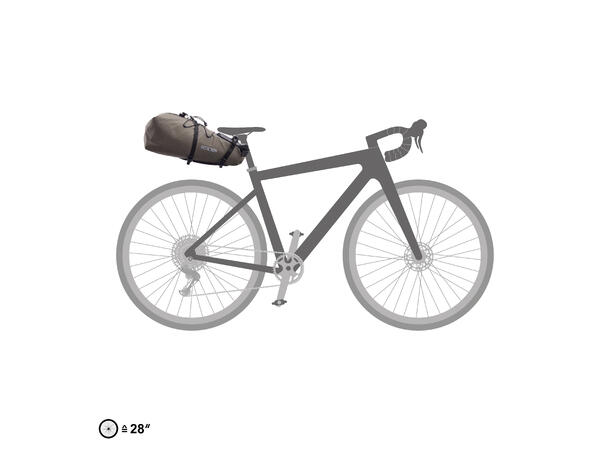 Ortlieb Seat-Pack QR dark sand 13 L Seat-Lock 