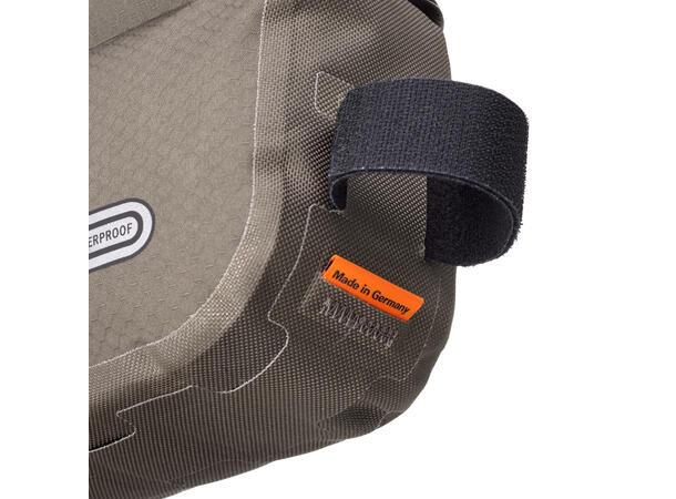 Ortlieb Frame-Pack RC Toptube ! dark sand 4 L Hook and loop straps 