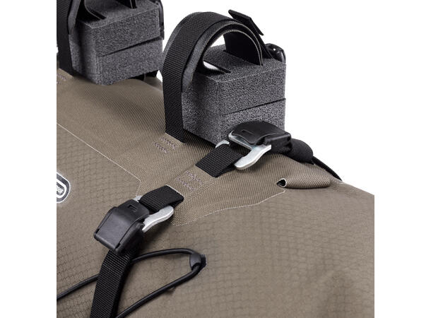 Ortlieb Handlebar-Pack ! dark sand 15 L Hook and loop straps 