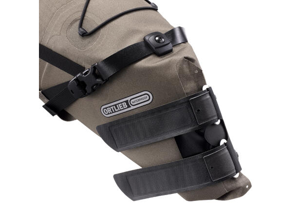 Ortlieb Seat-Pack ! dark sand 16,5 L Hook and loop straps 