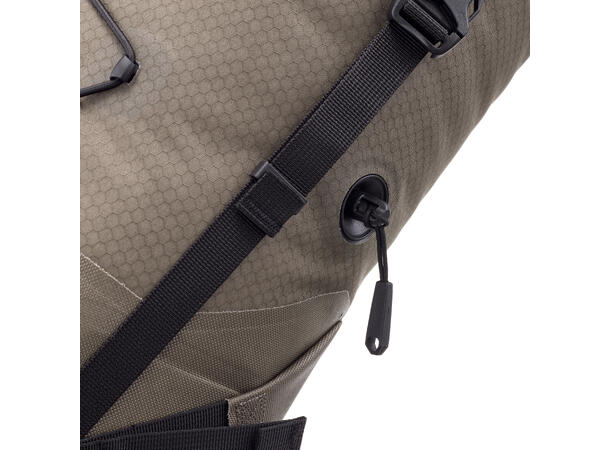 Ortlieb Seat-Pack dark sand 16,5 L Hook and loop straps 