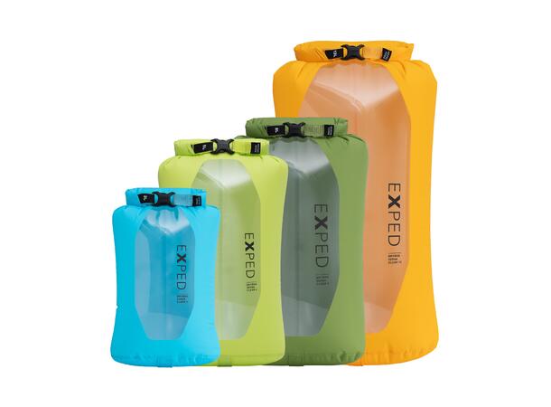 Exped Drybag Versa Clear 4-pack set 3 5 8 13 l 
