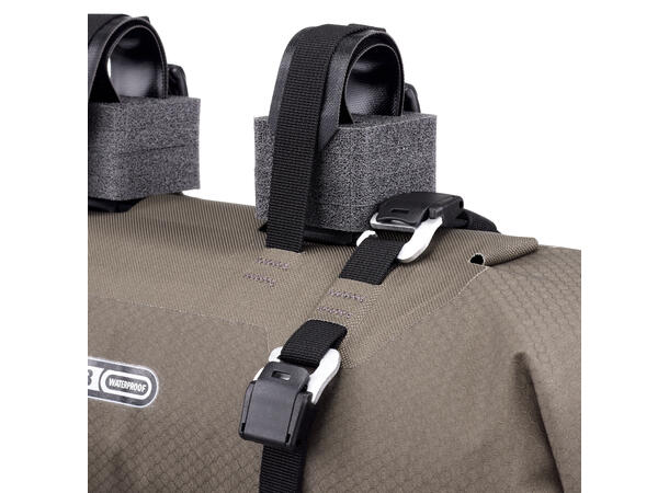 Ortlieb Handlebar-Pack dark sand 9 L Hook and loop straps 