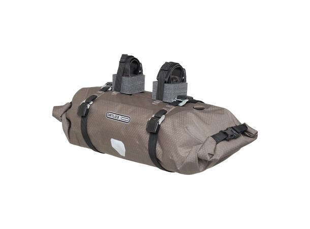 Ortlieb Handlebar-Pack dark sand 9 L Hook and loop straps 
