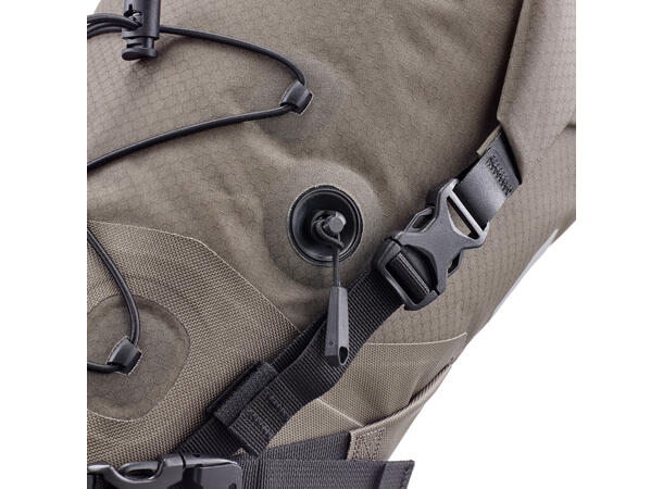 Ortlieb Seat-Pack ! dark sand 11 L Hook and loop straps 