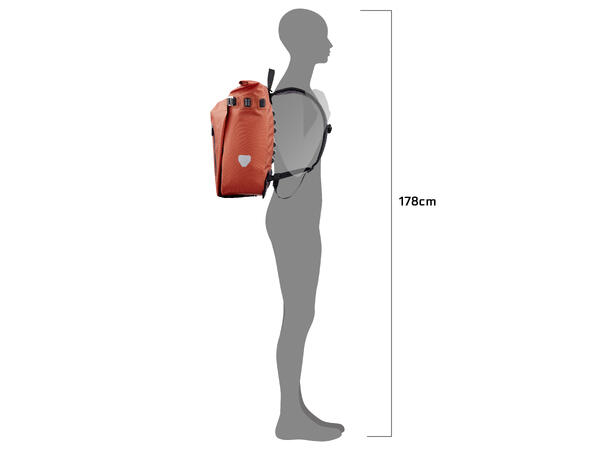 Ortlieb Vario ! rooibos 20 L QL2.1 