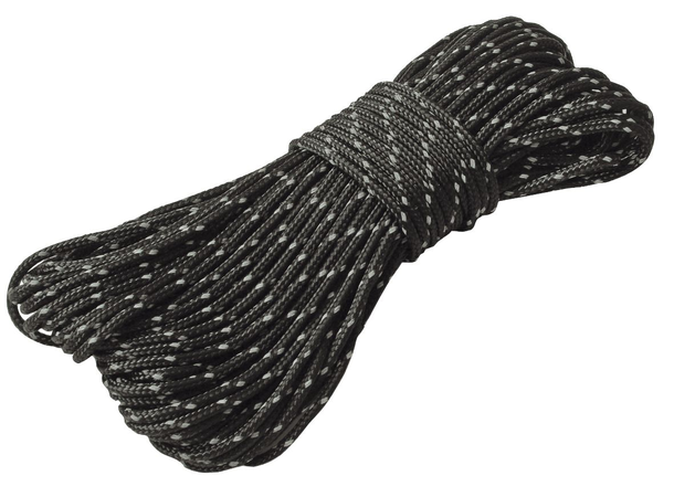 Exped Reflective Dyneema Tent Cord black-reflective 