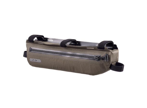 Ortlieb Frame-Pack Toptube dark sand 3 L Hook and loop straps 