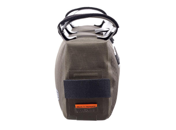 Ortlieb Frame-Pack Toptube dark sand 3 L Hook and loop straps 