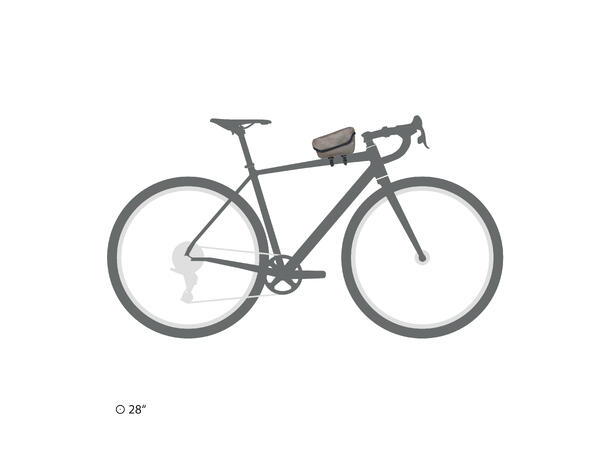 Ortlieb Fuel-Pack dark sand 1 L Perforated straps 