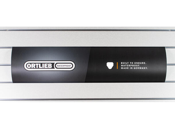 Ortlieb Horizontal Logo-banner for slatwalls 90 x 25cm 
