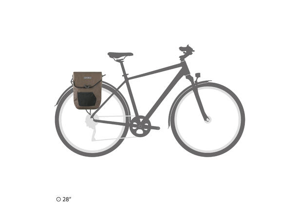 Ortlieb Pedal-Mate dark sand 16 L QL2.1 