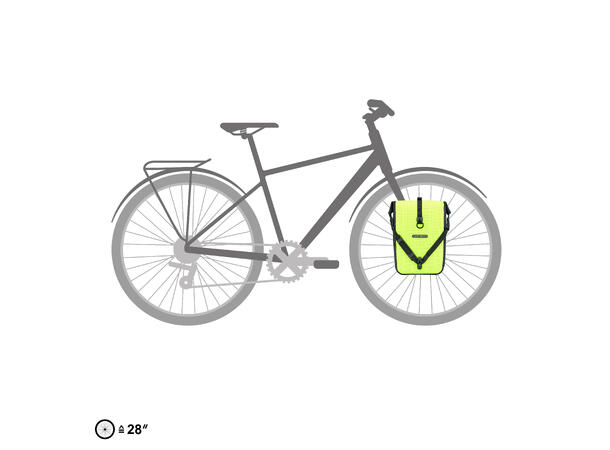 Ortlieb Sport-Roller High-Vis neon yellow-black reflect 14,5 L QL2.1 