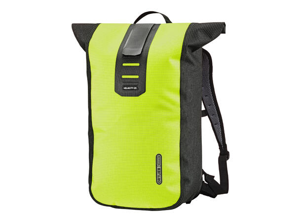 Ortlieb Velocity High-Vis neon yellow - black reflective 23 L 