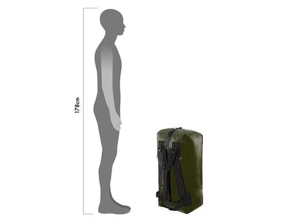Ortlieb Duffle olive - black 85 L 
